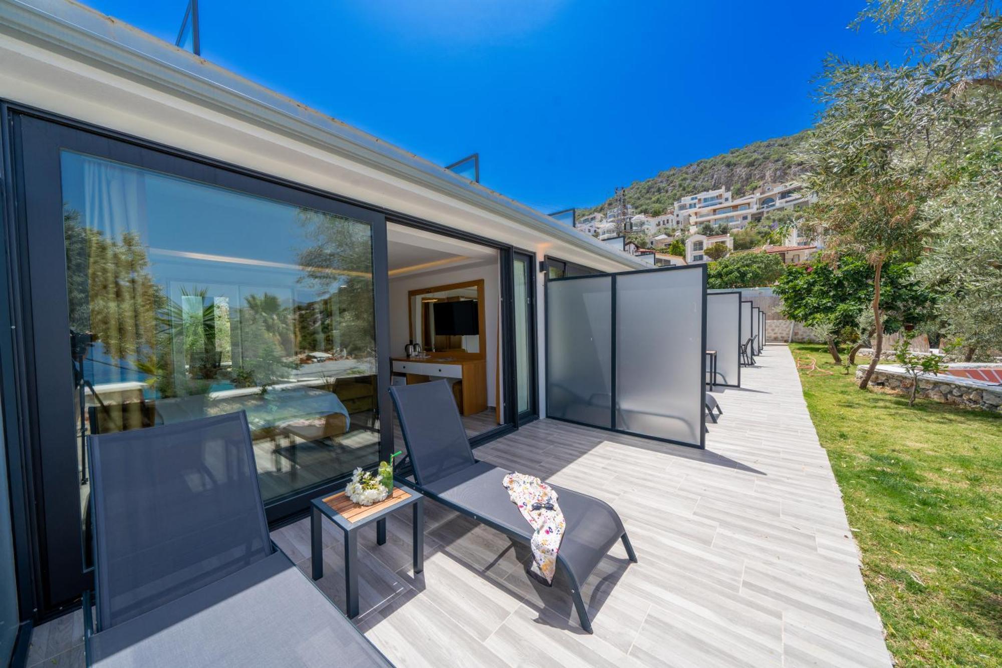 Kalkan Beach Park Hotel Kas Bagian luar foto